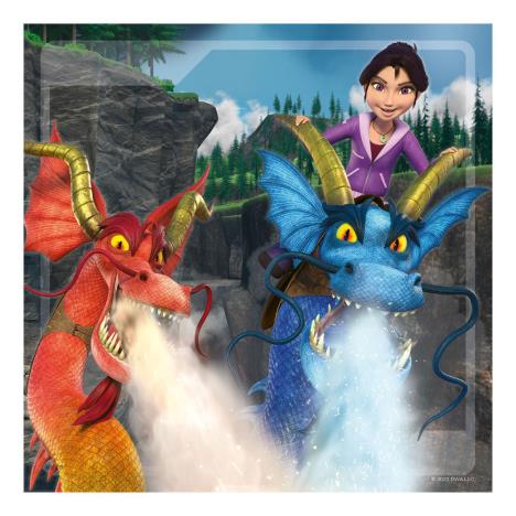 Dragons The Nine Realms 3 x 49pc Jigsaw Puzzles Extra Image 2